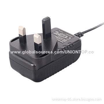6W/9/12V switching power adapter, approved by CE, FCC, RoHS marks